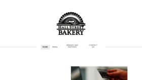 What Hallstreetbakery.com website looked like in 2018 (5 years ago)