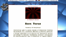 What Horntorus.com website looked like in 2018 (5 years ago)