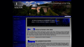 What Hvezdarna-vsetin.cz website looked like in 2018 (5 years ago)