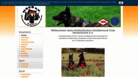 What Hscd-ev.de website looked like in 2018 (5 years ago)
