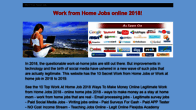 What Home-business-industry.com website looked like in 2018 (5 years ago)