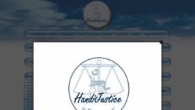 What Handijustice.fr website looked like in 2018 (5 years ago)