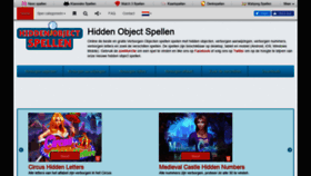 What Hiddenobjectspellen.nl website looked like in 2018 (5 years ago)