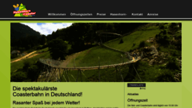 What Hasenhorn-rodelbahn.de website looked like in 2018 (5 years ago)