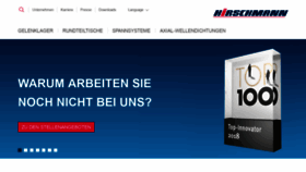 What Hirschmanngmbh.de website looked like in 2018 (5 years ago)