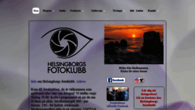 What Helsingborgsfotoklubb.se website looked like in 2018 (5 years ago)