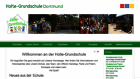 What Holte-gs.de website looked like in 2018 (5 years ago)