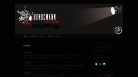 What Hundemannrecords.de website looked like in 2018 (5 years ago)