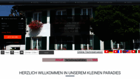 What Hirschen.ch website looked like in 2018 (5 years ago)