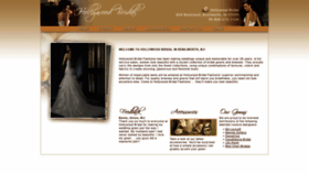 What Hollywoodbridal.net website looked like in 2018 (5 years ago)