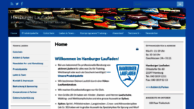 What Hamburger-laufladen.de website looked like in 2018 (5 years ago)