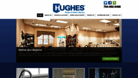 What Hugheshuntersville.com website looked like in 2018 (5 years ago)