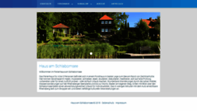 What Haus-am-schlabornsee.de website looked like in 2018 (5 years ago)