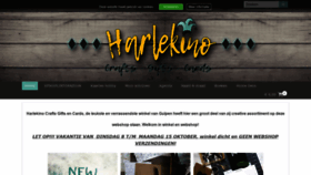 What Harlekino-webshop.nl website looked like in 2018 (5 years ago)