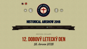 What Historical-airshow.com website looked like in 2018 (5 years ago)