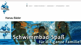 What Hanau-baeder.de website looked like in 2018 (5 years ago)