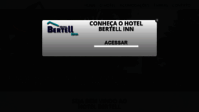 What Hotelbertell.com.br website looked like in 2018 (5 years ago)