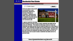 What Homes-and-residential-real-estate.local-real-estate.com website looked like in 2018 (5 years ago)