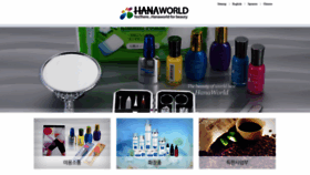 What Hanaworld.net website looked like in 2018 (5 years ago)