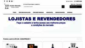 What Hildaatacado.com.br website looked like in 2018 (5 years ago)