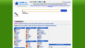 What Homik.org website looked like in 2018 (5 years ago)