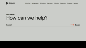What Help.disguise.one website looked like in 2018 (5 years ago)