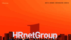 What Hrnetgroup.com website looked like in 2018 (5 years ago)