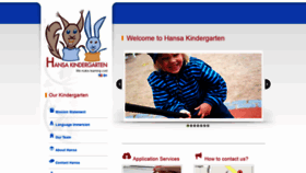 What Hansakindergarten.fi website looked like in 2018 (5 years ago)