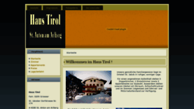 What Haus-tirol.net website looked like in 2018 (5 years ago)
