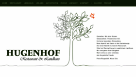 What Hugenhof.de website looked like in 2018 (5 years ago)
