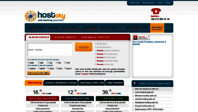 What Hostoky.net website looked like in 2018 (5 years ago)