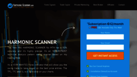 What Harmonic-scanner.com website looked like in 2018 (5 years ago)