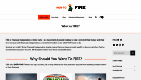What Howtofire.com website looked like in 2018 (5 years ago)