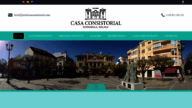 What Hotelcasaconsistorial.com website looked like in 2018 (5 years ago)