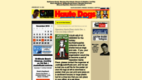 What Hautedogs.org website looked like in 2018 (5 years ago)