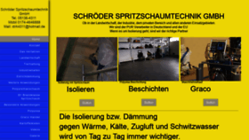 What Hallenisolierung.com website looked like in 2018 (5 years ago)