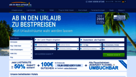 What Hib.ab-in-den-urlaub.de website looked like in 2018 (5 years ago)