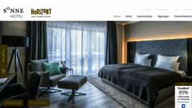 What Hotelsonne.de website looked like in 2018 (5 years ago)