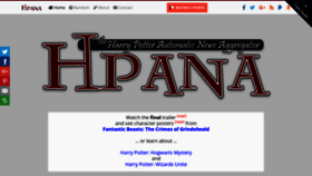 What Hpana.com website looked like in 2018 (5 years ago)