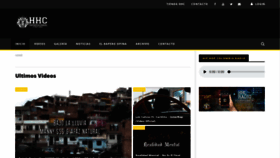 What Hiphopcolombia.com website looked like in 2018 (5 years ago)
