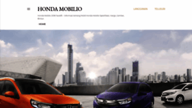What Hondamobilio.com website looked like in 2018 (5 years ago)