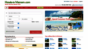What Hotels-in-vietnam.com website looked like in 2018 (5 years ago)