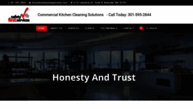 What Hoodcleaningservices.com website looked like in 2018 (5 years ago)