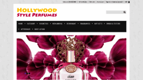 What Hollywoodstyleperfumes.com website looked like in 2018 (5 years ago)