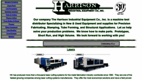 What Harrisonindustrial.com website looked like in 2018 (5 years ago)