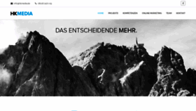 What Hkmedia.de website looked like in 2018 (5 years ago)