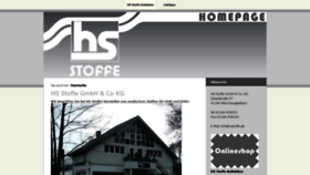 What Hsstoffe.de website looked like in 2018 (5 years ago)