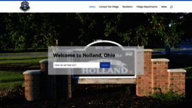 What Hollandohio.com website looked like in 2018 (5 years ago)