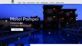 What Hotelpompei.com website looked like in 2018 (5 years ago)