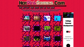 What Hotpinkgames.com website looked like in 2018 (5 years ago)